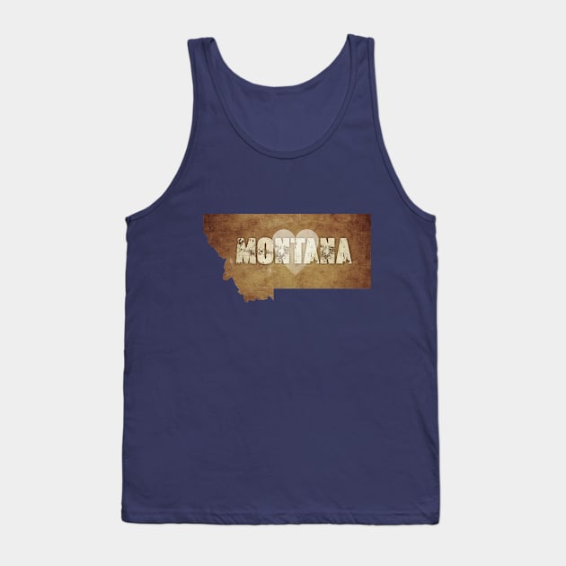 Montana Rustic Tank Top by Dale Preston Design